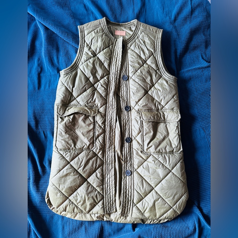 Crescent Knee-Length Vest